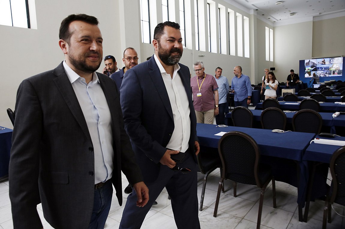 Παππάς και Κρέτσος στο Κέντρο Τύπου για τις εκλογές στο Ζάππειο: “Είμαστε πανέτοιμοι”