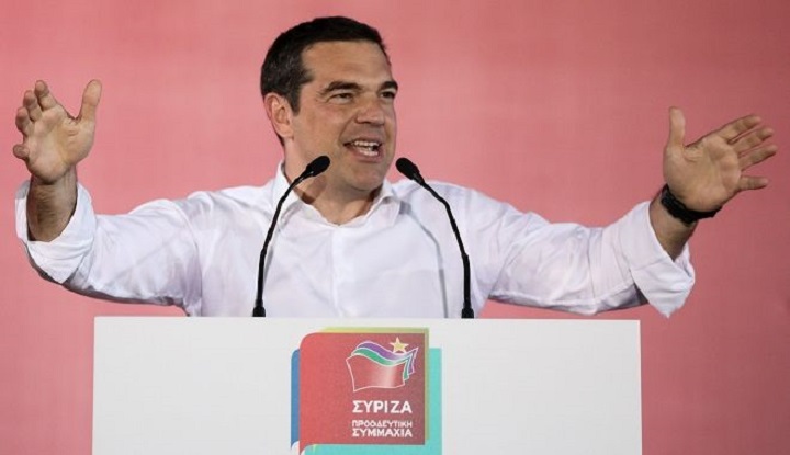 Ολόκληρη η ομιλία του πρωθυπουργού Αλέξη Τσίπρα στο Αιγάλεω (vid)