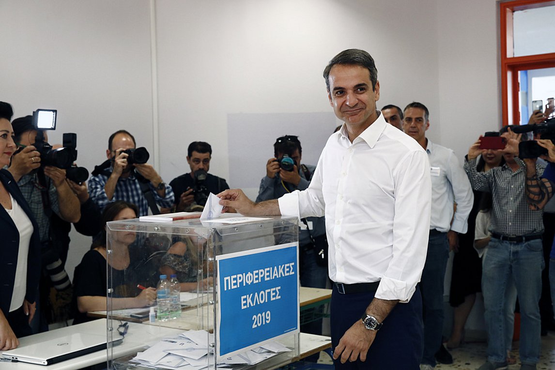 Κ. Μητσοτάκης: Να προσέλθουν οι πολίτες για να εκλέξουν δημάρχους και περιφερειάρχες