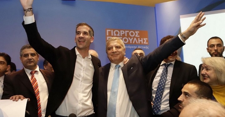 Άνετες νίκες για Πατούλη στην Αττική, Μπακογιάννη στην Αθήνα, Ζέρβα στη Θεσσαλονίκη