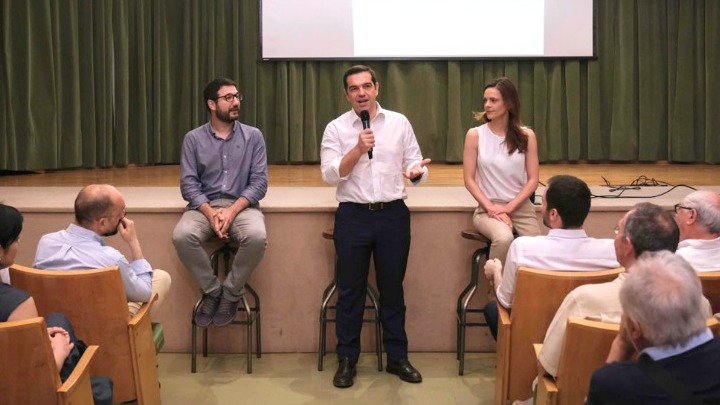 Επίσκεψη Τσίπρα στο ΣΕΠΕ: Εθνικός στόχος η δημιουργία νέων ποιοτικών θέσεων εργασίας (vid)