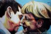 Street art με την Μέρκελ στους δρόμους της Αθήνας