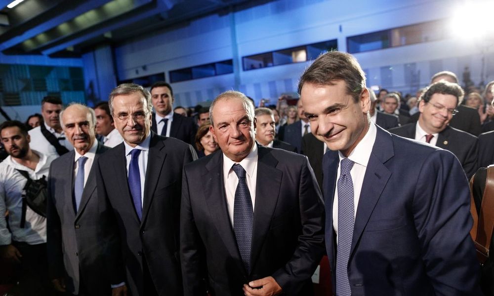 Συνάντηση Μητσοτάκη με Σαμαρά, Καραμανλή