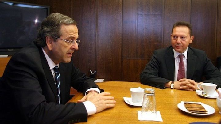 Γεύμα Στουρνάρα – Σαμαρά στην Τράπεζα της Ελλάδας