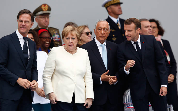 Η Μέρκελ εμφανίστηκε λαχανιασμένη μπροστά στους δημοσιογράφους και φούντωσαν και πάλι τα σενάρια&hellip;