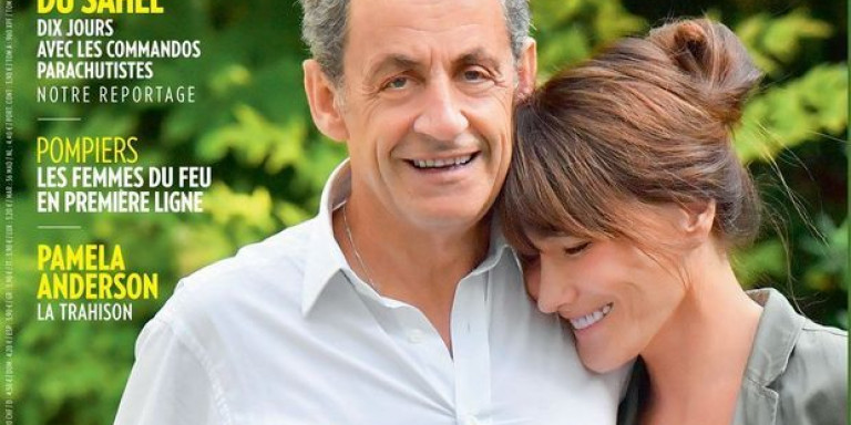 Το Paris Match “ψήλωσε” τον Σαρκοζί δίπλα στην Κάρλα Μπρούνι (cover)