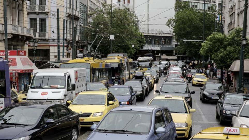 Μεγάλο μποτιλιάρισμα σε κεντρικούς δρόμους (χάρτης)