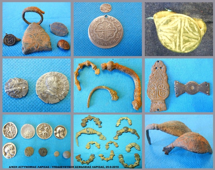 Εξαρθρώθηκε μεγάλο κύκλωμα αρχαιοκάπηλων – Είχαν σκάψει όλη τη Θεσσαλία