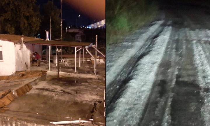 Κακοκαιρία: “Πνίγηκε” η Θεσσαλονίκη, χαλάζι στο μέγεθος καρυδιού στα Τρίκαλα (εικόνες, vid)