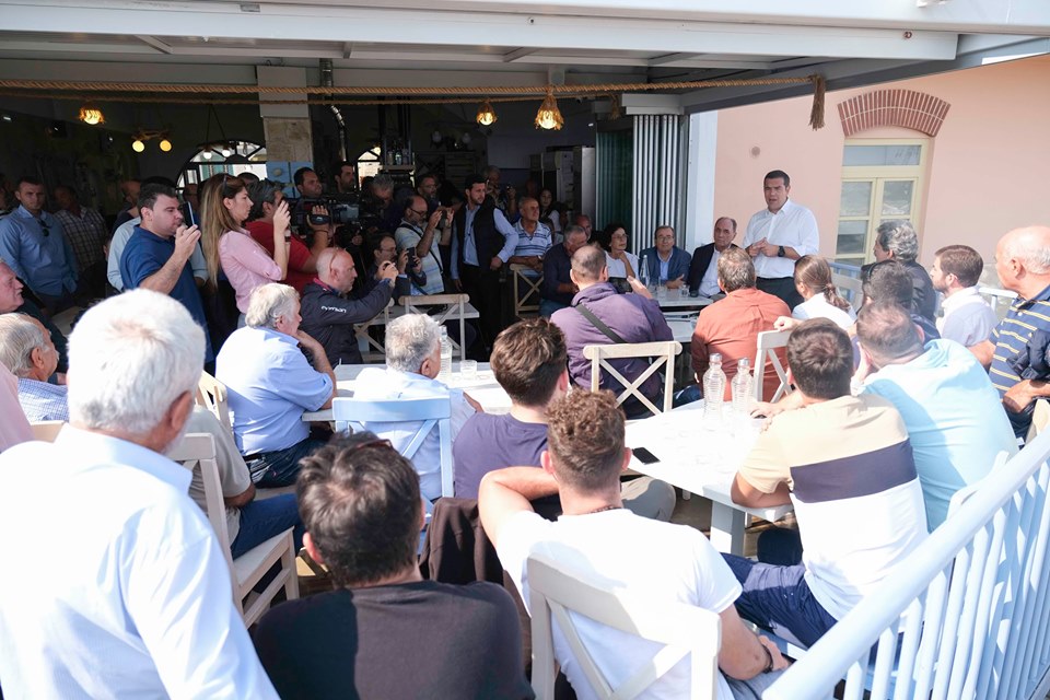 Αλ. Τσίπρας στα Χανιά: Κάλεσμα για τη μεγάλη δημοκρατική παράταξη της Αριστεράς (εικόνες, vid)