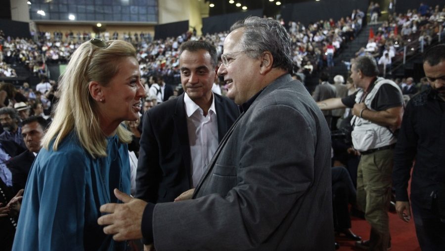 Πολύωρο τετ α τετ Κοτζιά- Δούρου σε ρεστωράν με “μενού” τις εξελίξεις στον ΣΥΡΙΖΑ και την εξωτερική πολιτική