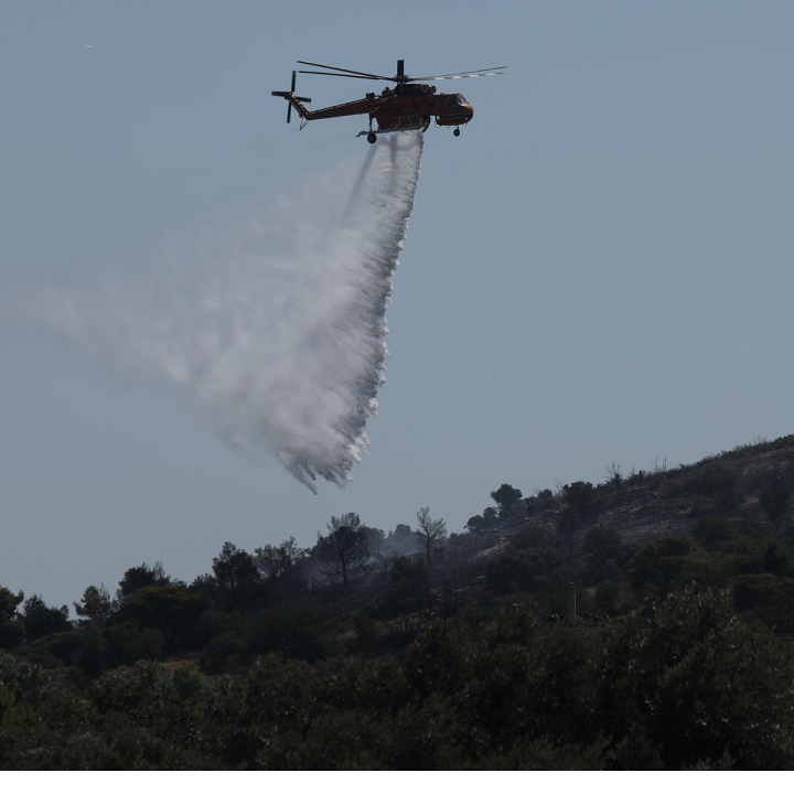 Δασική πυρκαγιά στην Τροιζηνία