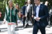 Κυριάκος και Μαρέβα στη βάφτιση του γιου της Κεραμέως