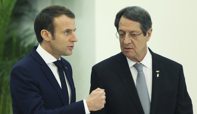 Επικοινωνία Μακρόν- Αναστασιάδη: Σε ετοιμότητα για τις παράνομες ενέργειες της Τουρκία στην κυπριακή ΑΟΖ