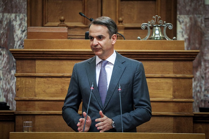 LIVE Ομιλία του Κυριάκου Μητσοτάκη στην ΚΟ της ΝΔ