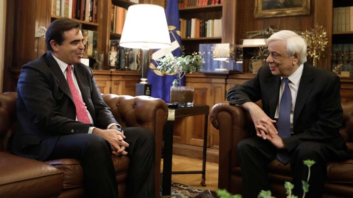 Συναντήσεις Σχοινά με ΠτΔ και Υπουργό Παιδείας