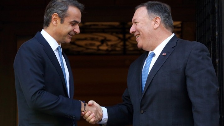 Θέμα τουρκικής προκλητικότητας έθεσε ο πρωθυπουργός στον Μάϊκ Πομπέο- Νέες αμυντικές συμφωνίες