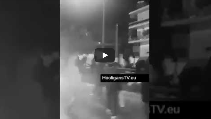 “Ραντεβού” θανάτου μεταξύ οπαδών Ολυμπιακού – Παναθηναϊκού – Σοκαριστικές εικόνες (vid)