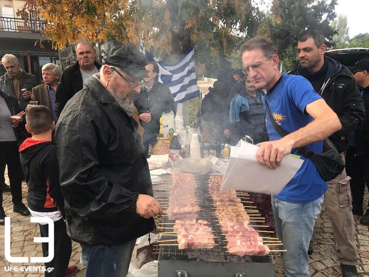 Μπάρμπεκιου στα Διαβατά: Απέφυγαν να πάνε στη δομή των προσφύγων οι διοργανωτές (video)