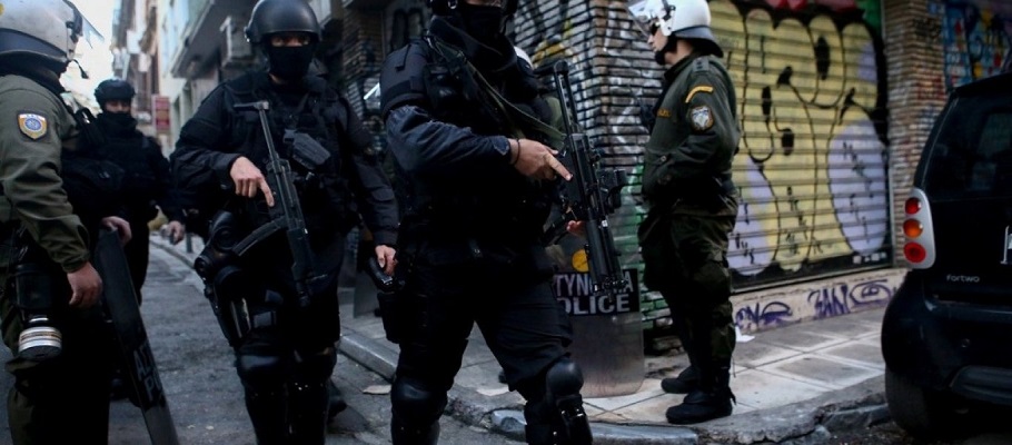 Αστυνομική επιχείρηση στο κέντρο της Αθήνας