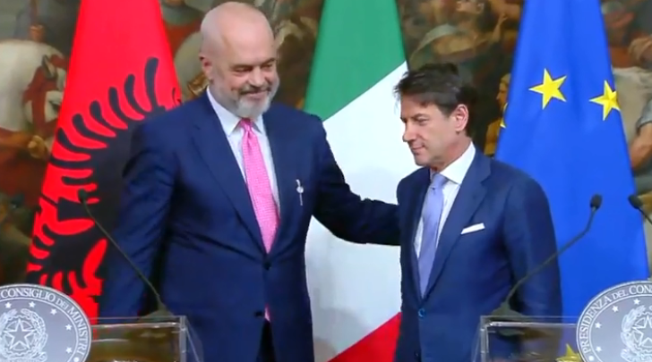 Συνάντηση Κόντε, Ράμα- Ιταλική πρωτοβουλία για ενταξιακή διαδικασία Αλβανίας, Βόρειας Μακεδονίας