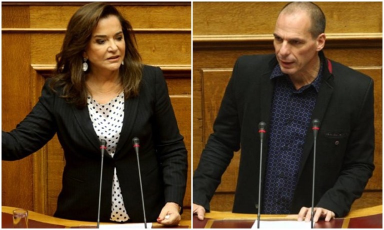 Βαρουφάκης: “Μήπως σας ενοχλώ κυρία Μπακογιάννη;”