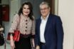Η Γιάννα Αγγελοπούλου συναντήθηκε με τον Δημήτρη Κουτσούμπα στον Περισσό
