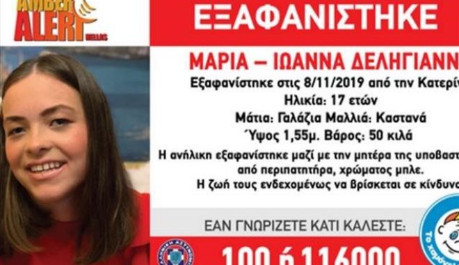 Κατερίνη: Συνεχίζεται το θρίλερ με την εξαφάνιση της 17χρονης – Άκαρπες οι έρευνες