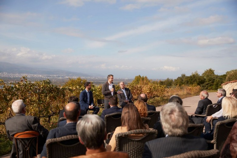 Μητσοτάκης από Ημαθία: “Θα προστατεύσουμε το brand “Μακεδονία”