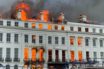 Απίστευτες εικόνες από πυρκαγιά σε ξενοδοχείο στη Βρετανία (vid)