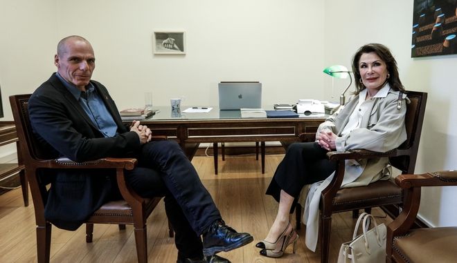 Ελλάδα 2021: Συνάντηση Γιάννας Αγγελοπούλου με Γιάνη Βαρουφάκη
