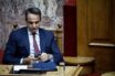 Εκνευρισμένος ο Κυρ. Μητσοτάκης την ώρα που ξεκίνησε την ομιλία του – Τι είπε στον Αλ. Τσίπρα (vid)