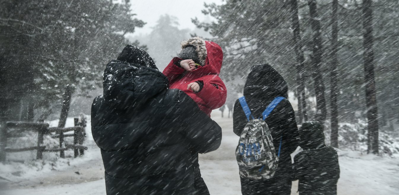 “Ψυχρή επιδρομή”: Τσουχτερό κρύο, χιόνια και θυελλώδεις ανέμους φέρνει η “Ζηνοβία”