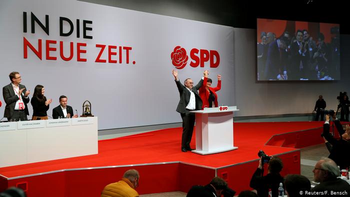 “Αριστερή στροφή” από το SPD με νέα ηγεσία