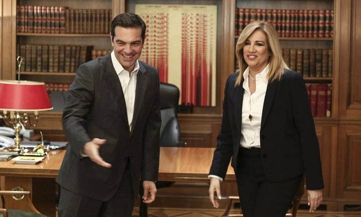 Στο ίδιο αεροπλάνο για Βρυξέλλες Τσίπρας και Γεννηματά – Η καλημέρα που αντάλλαξαν