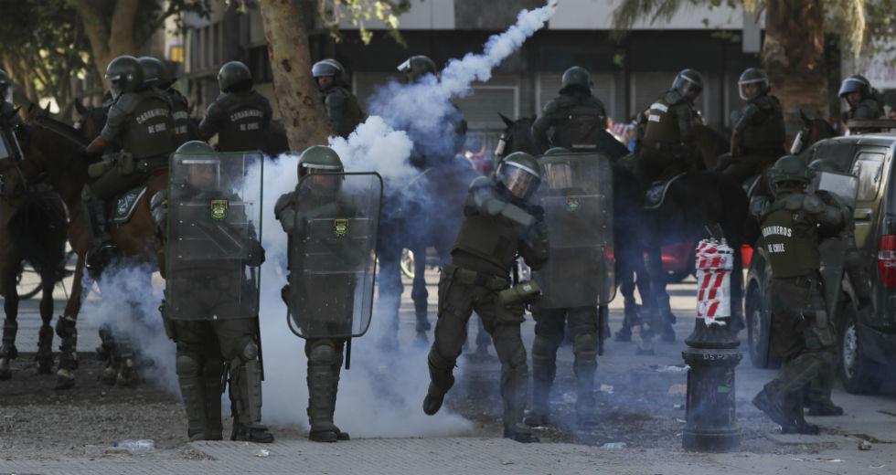 Όργιο καταστολής στη Χιλή- Συγκλονιστικό βίντεο