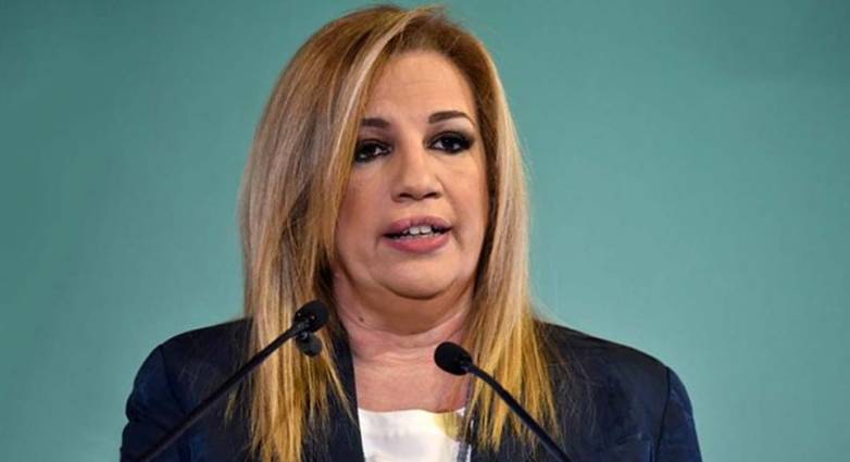 Γεννηματά:”Η Τουρκία απειλεί ευθέως την ειρήνη στην Ανατολική Μεσόγειο”