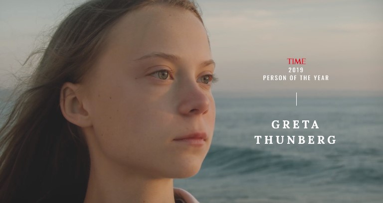 Η Γκρέτα Τούνμπεργκ είναι το Πρόσωπο της Χρονιάς 2019 του περιοδικού TIME