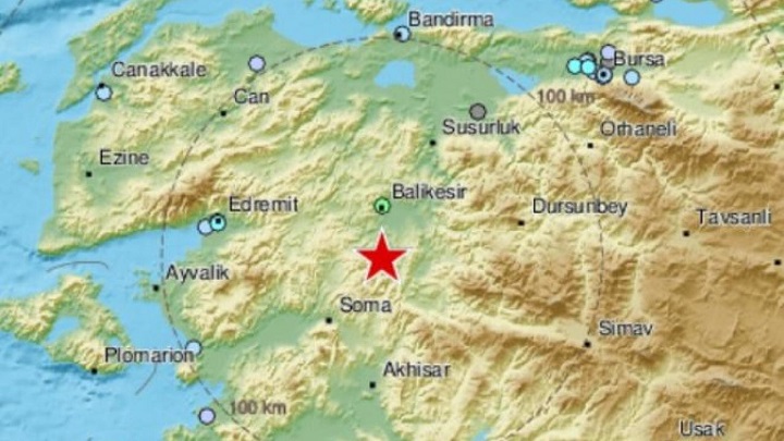 Σείεται η γη στην Τουρκία – Σεισμός 5,1 Ρίχτερ με πολλούς μετασεισμούς
