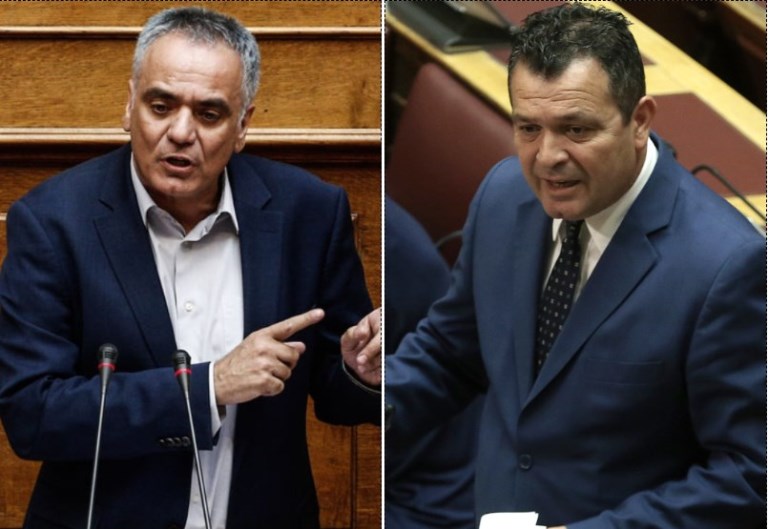 Ανέβηκαν οι τόνοι στη Βουλή: Σκουρλέτης: “Μπαίνετε σε κέντρα διασκέδασης με όπλα” –…