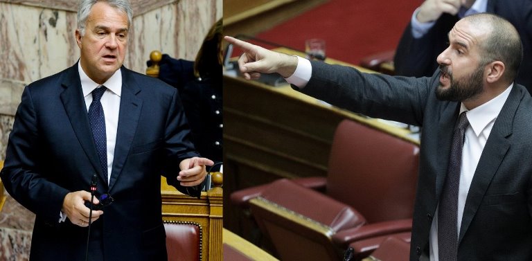 Σφοδρή σύγκρουση Τζανακόπουλου – Βορίδη στη Βουλή για τα Εξάρχεια