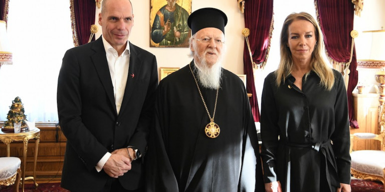 Βαρουφάκης και Στράτου στο Οικουμενικό Πατριαρχείο