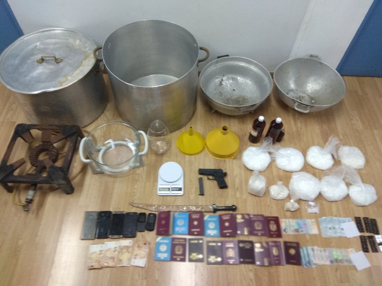 Εντοπίστηκε εργαστήριο παρασκευής ναρκωτικών