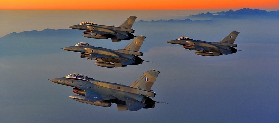 Αερομαχίες στο Αιγαίο – Υπερπτήσεις από τουρκικά F16, αναχαίτιση από τα ελληνικά