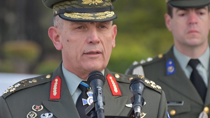 Νέος αρχηγός ΓΕΕΘΑ: Η προς πόλεμο προπαρασκευή είναι η μοναδική οδός για τη διαρκή ειρήνη