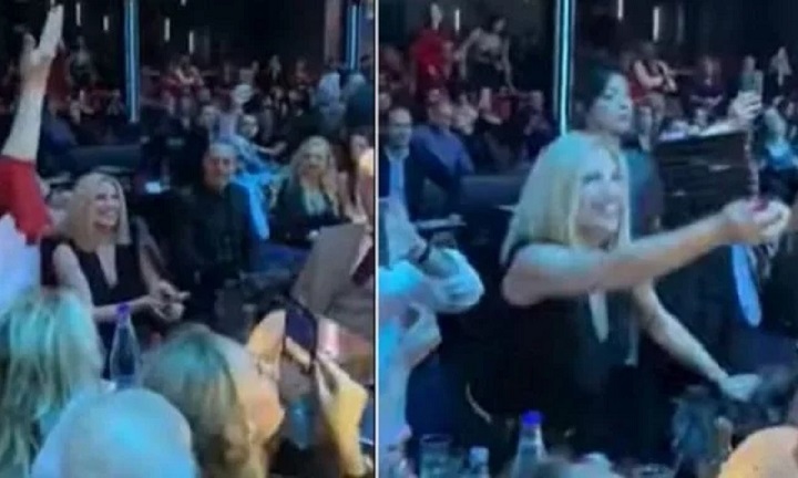 Το’ ριξε έξω η Φώφη Γεννηματά – Διασκέδασε μέχρι πρωίας στον Κιάμο&hellip;