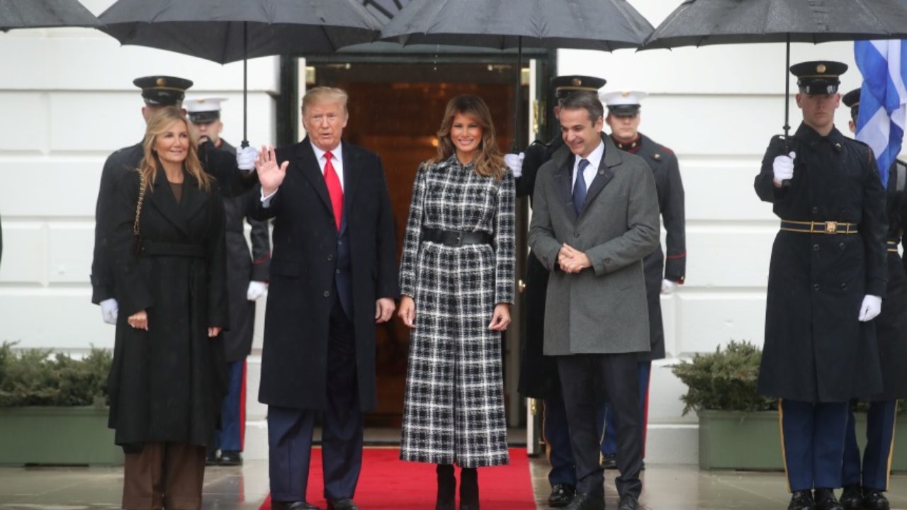 Ολοκληρώθηκε η συνάντηση Μητσοτάκη – Τραμπ