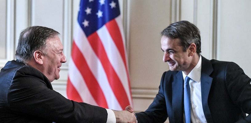 Επιστολή στήριξης από Πομπέο: Θεωρούμε την Αθήνα σύμμαχο-κλειδί και κρίσιμο παράγοντα
