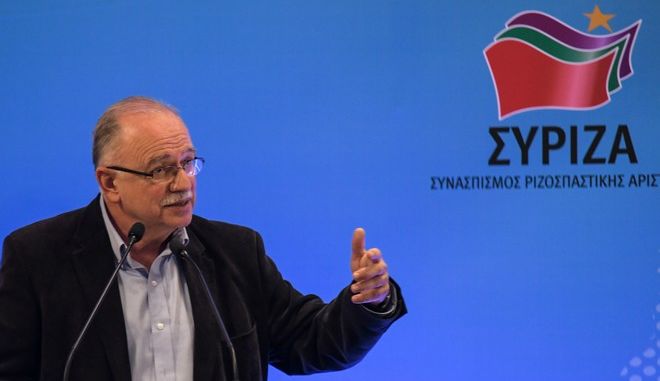 Παπαδημούλης για μετασχηματισμό του ΣΥΡΙΖΑ: Ο Τσίπρας είναι ηγέτης του “ολου” και όχι επικεφαλής μιας πλευράς του κόμματος,όπως επιχειρούν να τον εμφανίσουν κάποιοι “τασάρχες” για δικές τους σκοπιμότητες