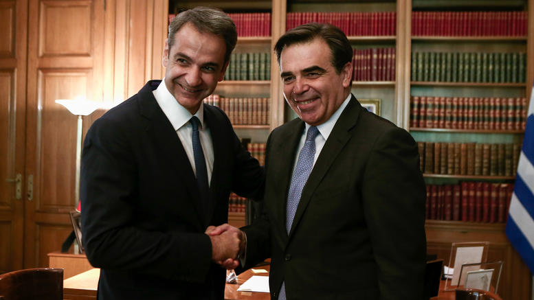 Συνάντηση Μητσοτάκη με Μαργαρίτη Σχοινά